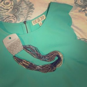 Silver Gray Necklace